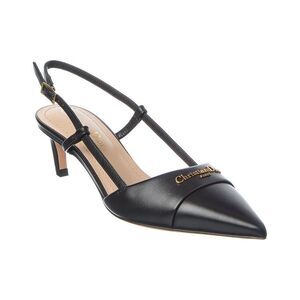 Dior My Dior Leather Slingback Pump, Black